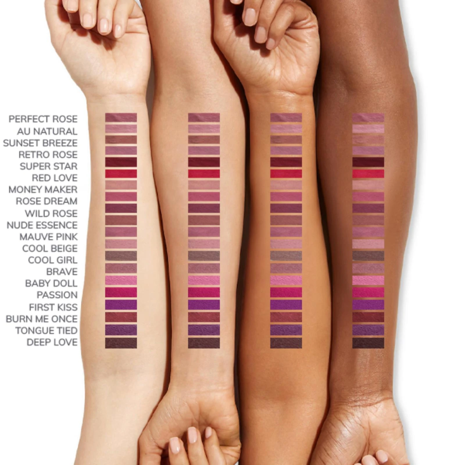 Matte Liquid Lipstick - 01 Perfect Rose